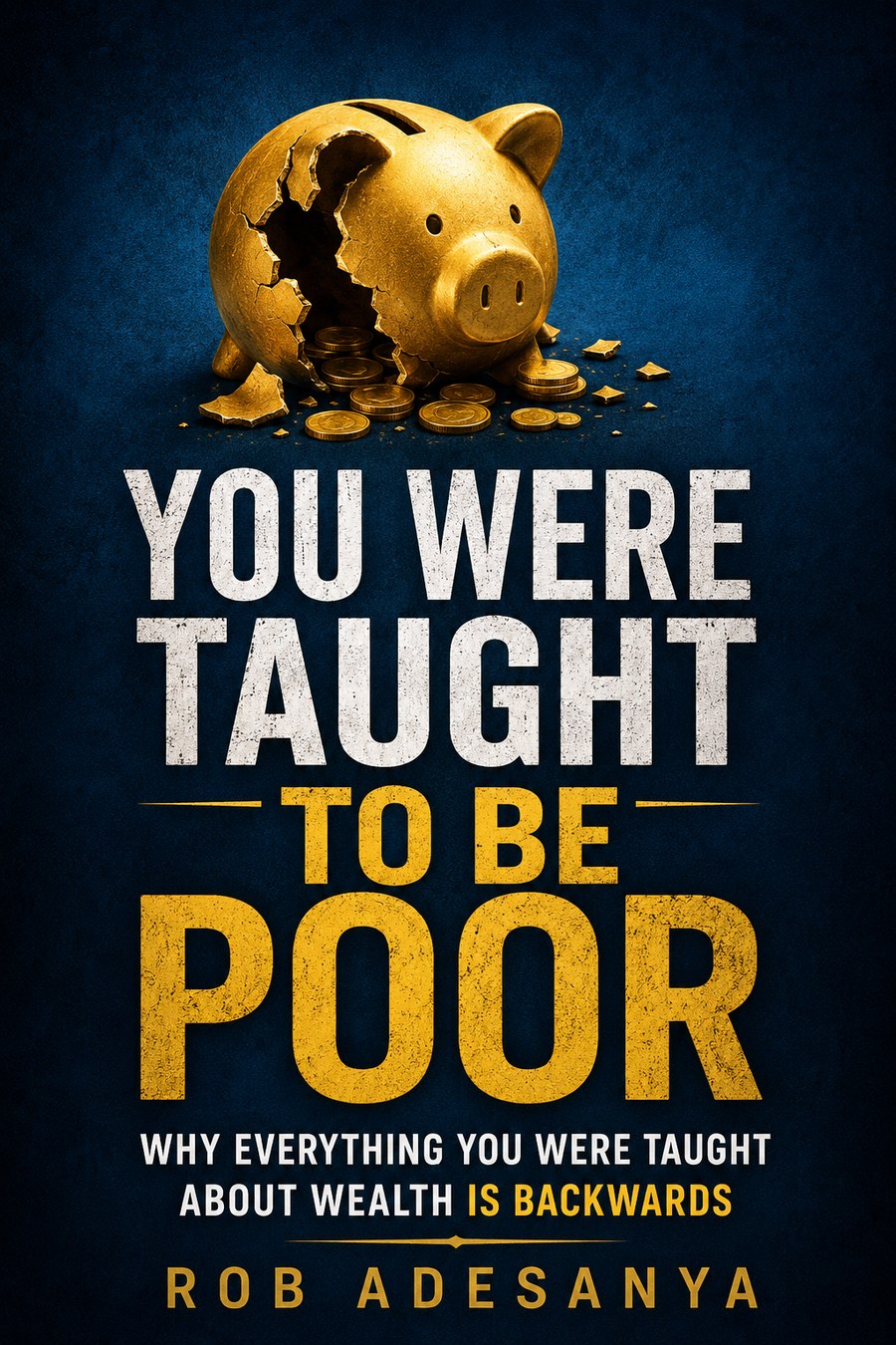 Cover of You Were Taught to Be Poor by Rob Adesanya